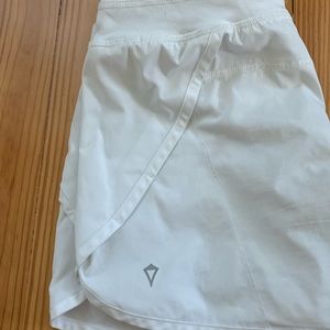 Ivivva (lulu lemon) white shorts.